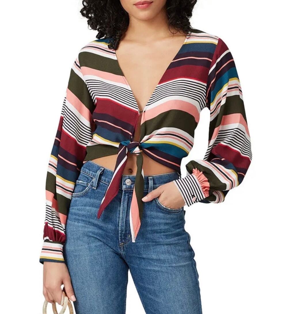 Flynn Skye Allie Striped Top XS